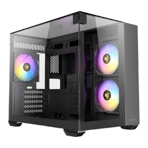 Antec CX600M Trio Mini Tower Gaming Case, USB-C