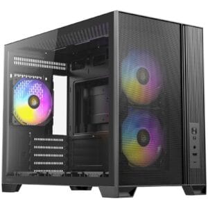 Antec FLUX M Mini Tower Gaming Case, USB 3.0