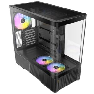 Antec Constellation C6 Curve ARGB Mid Tower Gaming PC Case, USB-C