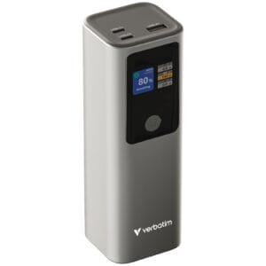 Verbatim Charge 'n' Go Power Bank 27000mAh 187.5W Grey