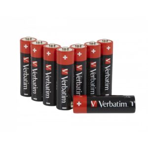 Verbatim AA Battery Alkaline 8 Pack (Hangcard)