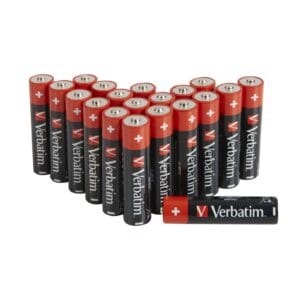Verbatim AA Battery Alkaline 20 Pack (49877)