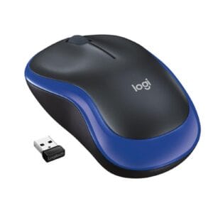 Logitech M185 Wireless Mouse, 2.4GHz with USB Mini Receiver, 12-Month Battery Life, 1000 DPI Optical Tracking, Ambidextrous