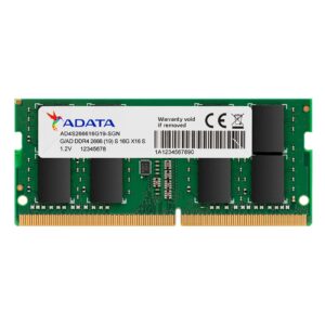 Adata Premier 16GB (1x 16GB) SODIMM System Memory, 2666MHz, DDR4, CL19