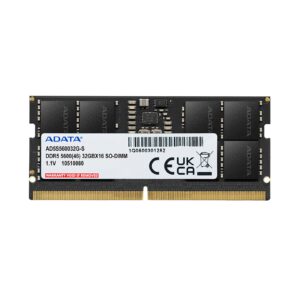 ADATA Premier 16GB (1x 16GB) SODIMM System Memory, 5600MHz, DDR5, CL46