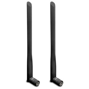 DrayTek 5dB High-Gain WiFi Dual-Band Black Antennas (One Pair)