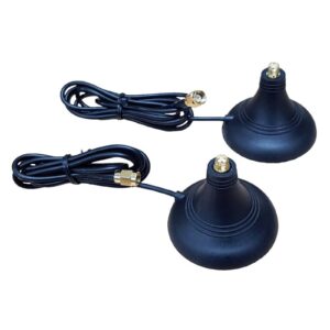 DrayTek Magnetic Bases & 1M Extension Cable for 4G Antennas (Pair)