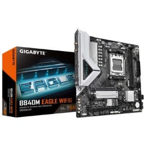 Gigabyte B840M EAGLE Wi‑Fi 6 AMD AM5 Socket Motherboard, Wi‑Fi 6