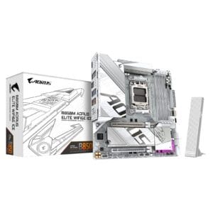Gigabyte B850M AORUS ELITE Wi‑Fi 6E ICE AMD AM5 Socket Motherboard, Wi‑Fi 6E
