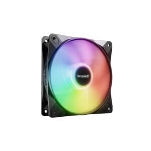 be quiet! Light Wings LX 120mm PWM Reverse (BL132), Black, ARGB Lighting, High Airflow, 60