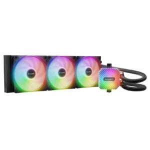 be quiet! Light Loop 360mm AIO Liquid Cooler - High-Performance ARGB All-in-One PC Water Cooling System with Triple Light Wings LX PWM Fans (BW022)