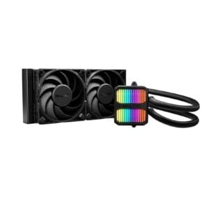 be quiet! Silent Loop 3 240mm All-in-One PC Liquid CPU Cooler (BW024), ARGB Lighting, Silent Wings 4 Fans, 3-Chamber Pump, High-Performance Cooling for Intel & AMD CPUs