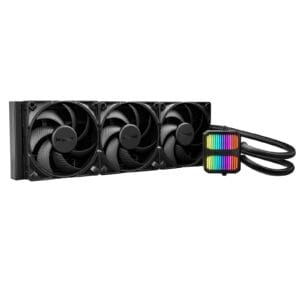 be quiet! Silent Loop 3 420mm All-in-One PC Liquid CPU Cooler (BW026), ARGB Lighting, Silent Wings 4 Fans, 3-Chamber Pump, High-Performance Cooling for Intel & AMD CPUs