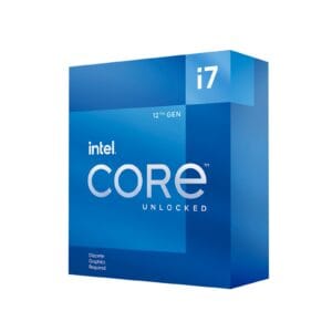 Intel 12th Gen Core i7 12 Core 20 Threads, 3.6GHz up to 5.0GHz Turbo Alder Lake Socket LGA1700, 25MB Cache, 125W, Maximum Turbo Power 190W