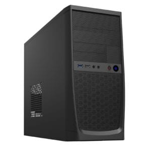 CiT Elite Micro Tower 1 x USB 3.0 / 1 x USB 2.0 Black Case with 500W PSU, USB 3.0