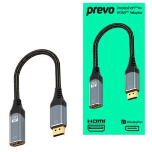 Prevo DPM-HDMIF-ADA Display Converter Adapter, 4K
