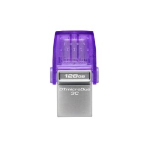 Kingston DataTraveler /128GB 128GB MicroDuo USB OTG Flash Drive, USB-C