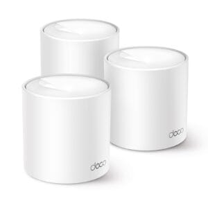 TP-Link Deco X1500(3-pack) AX1500 Whole Home Mesh Wi‑Fi 6 System, Wi‑Fi 6