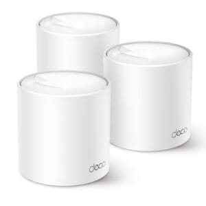 TP-Link Deco X50(3-pack) AX3000 Whole Home Mesh Wi‑Fi 6 System, Wi‑Fi 6