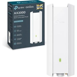 TP-Link Omada Outdoor AX3000 Indoor/Outdoor Wi‑Fi 6 Access Point, Wi‑Fi 6