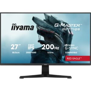iiyama G-Master Red Eagle gaming monitor 27" Black, QHD
