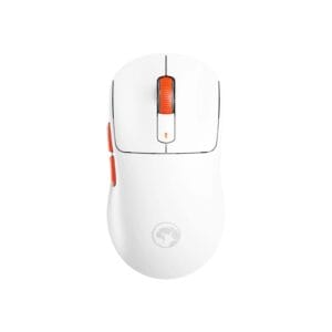 Marvo Scorpion G964W Niro 60 Wireless and Bluetooth USB-C Rechargeable Gaming Mouse (White), Bluetooth