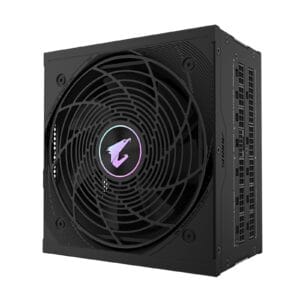 Gigabyte AORUS ELITE 850W PSU - Fully Modular, 80 PLUS Platinum, ATX 3.1, PCIe 5.0 Ready, 12VHPWR