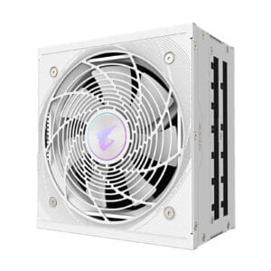 Gigabyte AORUS ELITE ICE 850W White PSU - Fully Modular, 80 PLUS Platinum, ATX 3.1, PCIe 5.0 Ready, 12VHPWR