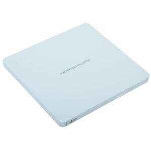 Hitachi-LG 8x DVD-RW USB 2.0 White Slim External Optical Drive