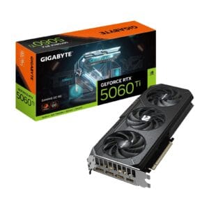 Gigabyte NVIDIA GeForce RTX 5060 Ti GAMING OC 8GB GDDR7 Graphics Card, 4608 CUDA Cores, 2647 MHz Core Clock, Triple Fan, RGB