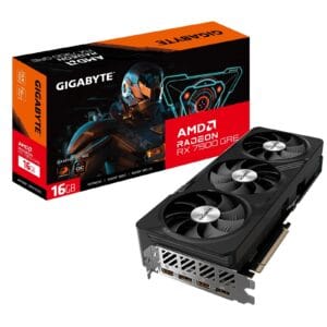 Gigabyte AMD Radeon RX 9070 GAMING OC 16GB GDDR6 Graphics Card, 3584 Streams, 2700 MHz Core Clock, Triple Fan, RGB