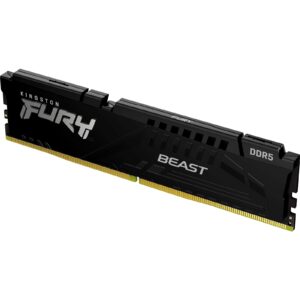 Kingston FURY Beast 16GB U-DIMM System Memory, 6000MT/s, DDR5, CL36, Black