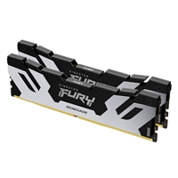 Kingston FURY Renegade 32GB (2x 16GB) U-DIMM System Memory (KF564C32RSK2-32), 6400MHz, DDR5, CL32, Silver