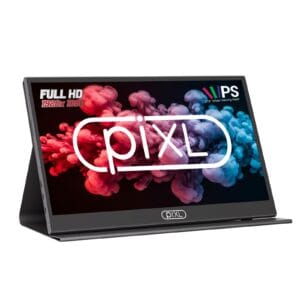 piXL PM156C 15.6 Inch 60Hz Full HD IPS Widescreen Portable Monitor with USB-C, 15.6in, FHD, USB-C