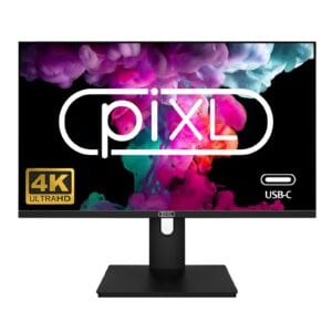 piXL 27 Inch 60Hz 4K IPS Monitor with 3840 x 2160 Resolution (PX27UDH4K), 27in, USB-C