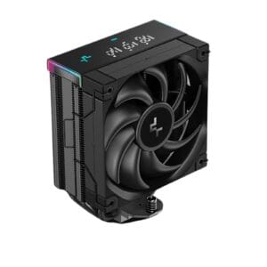 DeepCool AK400 Digital Pro CPU Air Cooler (R-AK400-BKAPMN-G), ARGB Fan & Digital Display, 120mm PWM Fan, 4 Copper Heatpipes, Quiet Operation