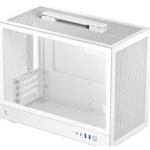 DeepCool CH160 PLUS Micro-ATX Mini Tower PC Case, USB-C