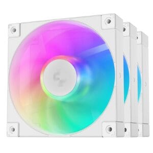 DeepCool FD12 120mm ARGB 3 in 1 case fan White (R-FD12-WHAPN3-G)
