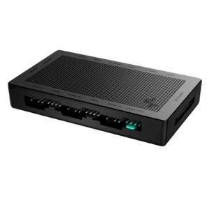 DeepCool SC790 2-in-1 Addressable RGB & PWM Fan Hub, 6-Port