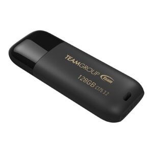 Team C175 128GB USB 3.2 Black USB Flash Drive, USB 3.2