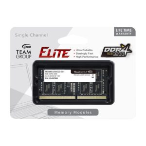 Team Elite 8GB (1x 8GB) SODIMM System Memory, 3200MHz, DDR4, CL22