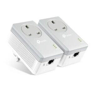 TP-Link KIT 600M Powerline AC Pass-through Twin Pack