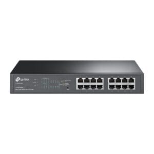 TP-Link 16-Port Metal Gigabit Easy Smart Switch with 8-Port PoE+ (150W) (TL-SG1016PE)