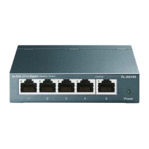 TP-Link 5-Port 10/100/1000Mbps Metal Gigabit Desktop Switch (TL-SG105)