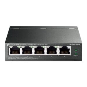 TP-Link 5-Port Metal Gigabit Easy Smart PoE Switch with 4-Port PoE+ (65W), 5-Port, Gigabit, POE
