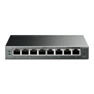 TP-Link 8-Port Metal Gigabit Easy Smart Switch with 4-Port PoE+ (64W), 8-Port, Gigabit, POE