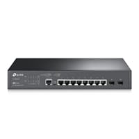 TP-Link JetStream 8-Port Metal Gigabit L2+ Managed Switch with 2 SFP Slots, 8-Port, Gigabit