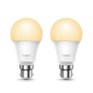 TP-Link Tapo L510B(2-Pack) Dimmable Smart Light Bulb, B22, 2-Pack