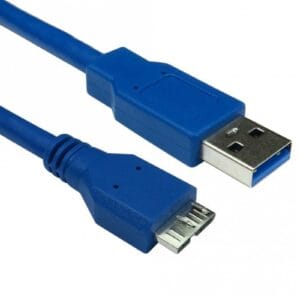 USB 3.0 A (M) to USB 3.0 Micro B (M) 0.75m Blue OEM Data Cable, USB 3.0