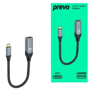 Prevo USB-C-HDMI-ADA Display Converter Adapter, 4K
